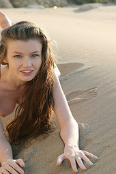 Emily Bloom Naked On The Beach