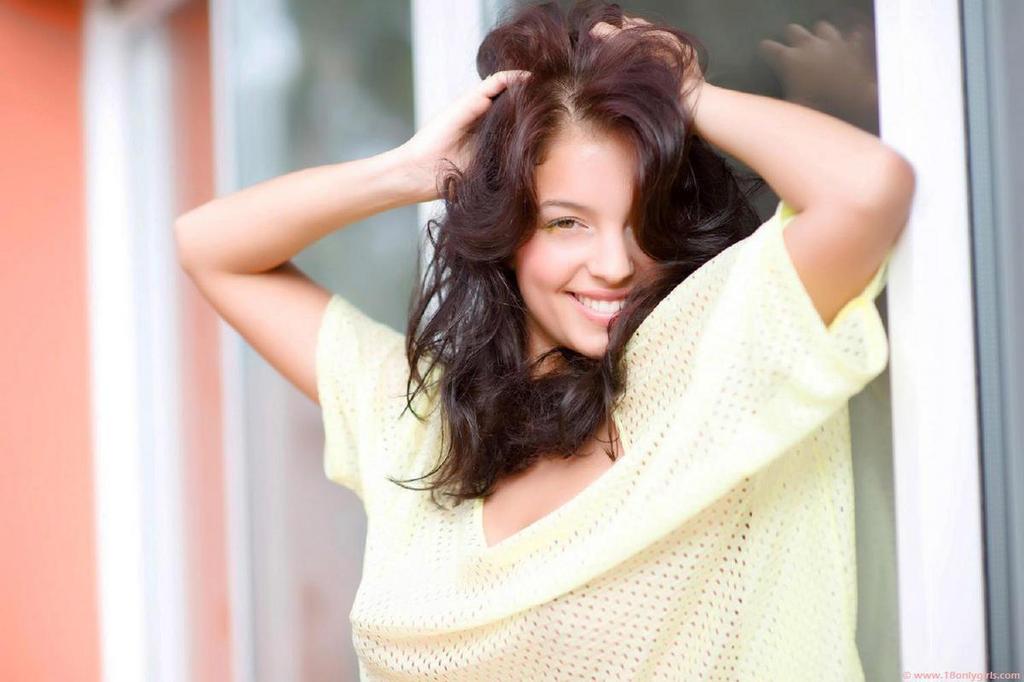 Busty Teen Strips Naked 06