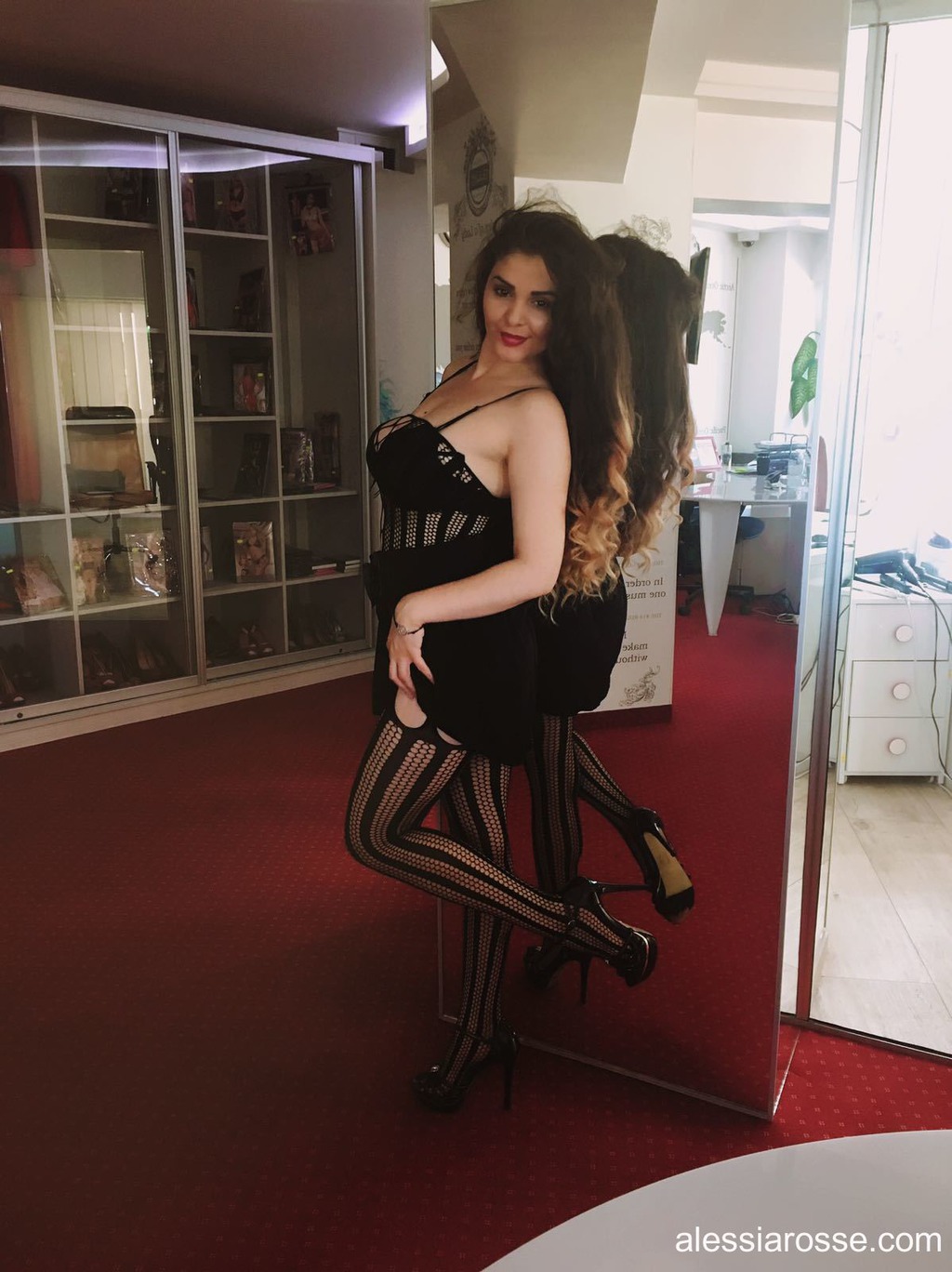 Alessia Rosse In Sexy Stockings 04
