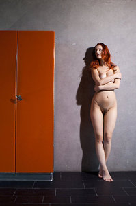Nude redhead teen Ariel