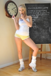 Sexy Physical Education teacher Miss Hayley