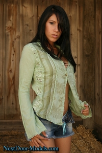 Cassie is not shy