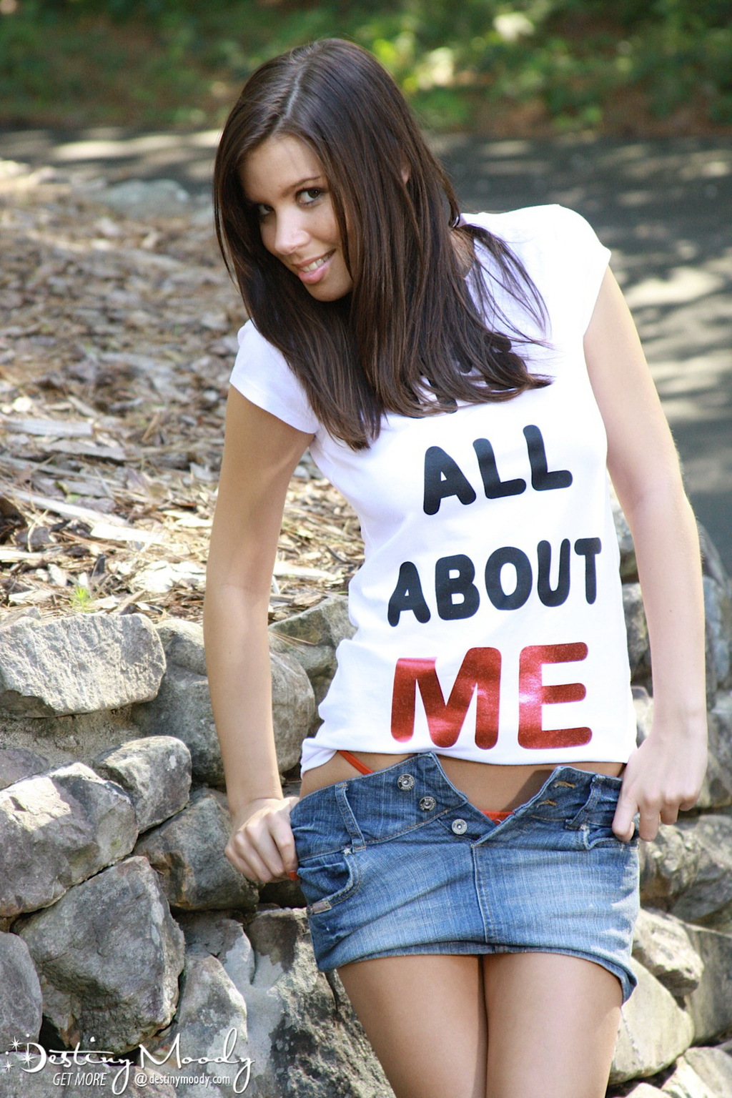 Brunette Teen Girl Destiny Moody 12