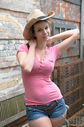 Zoey Lee In Cowgirl Set
