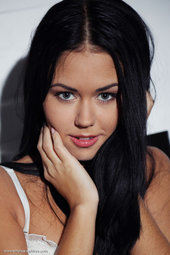 Black-haired Angel Macy B