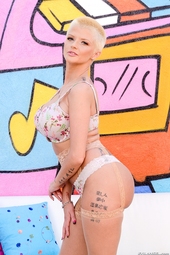 Naked Tattooed Blonde