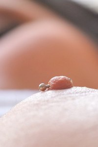 Hot pierced boobs