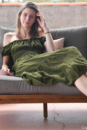 Lily In Briefly Outside