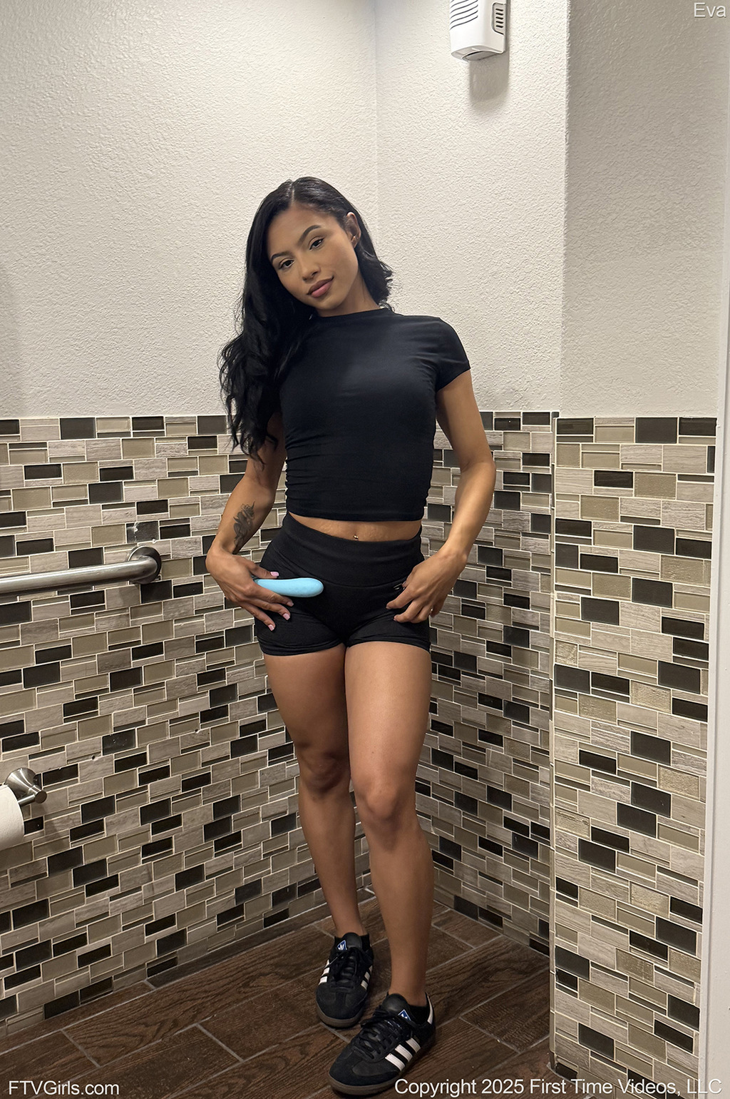 Eva In The Fitness Center 10