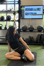 Eva In The Fitness Center