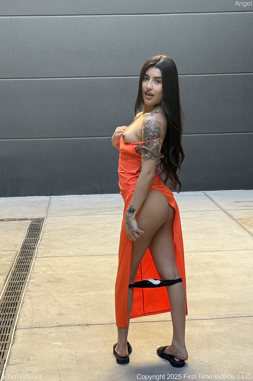Angel In Sexy Red Teaser 06
