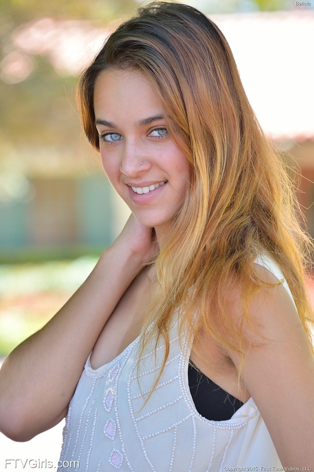 Belicia Flashing In Public 01