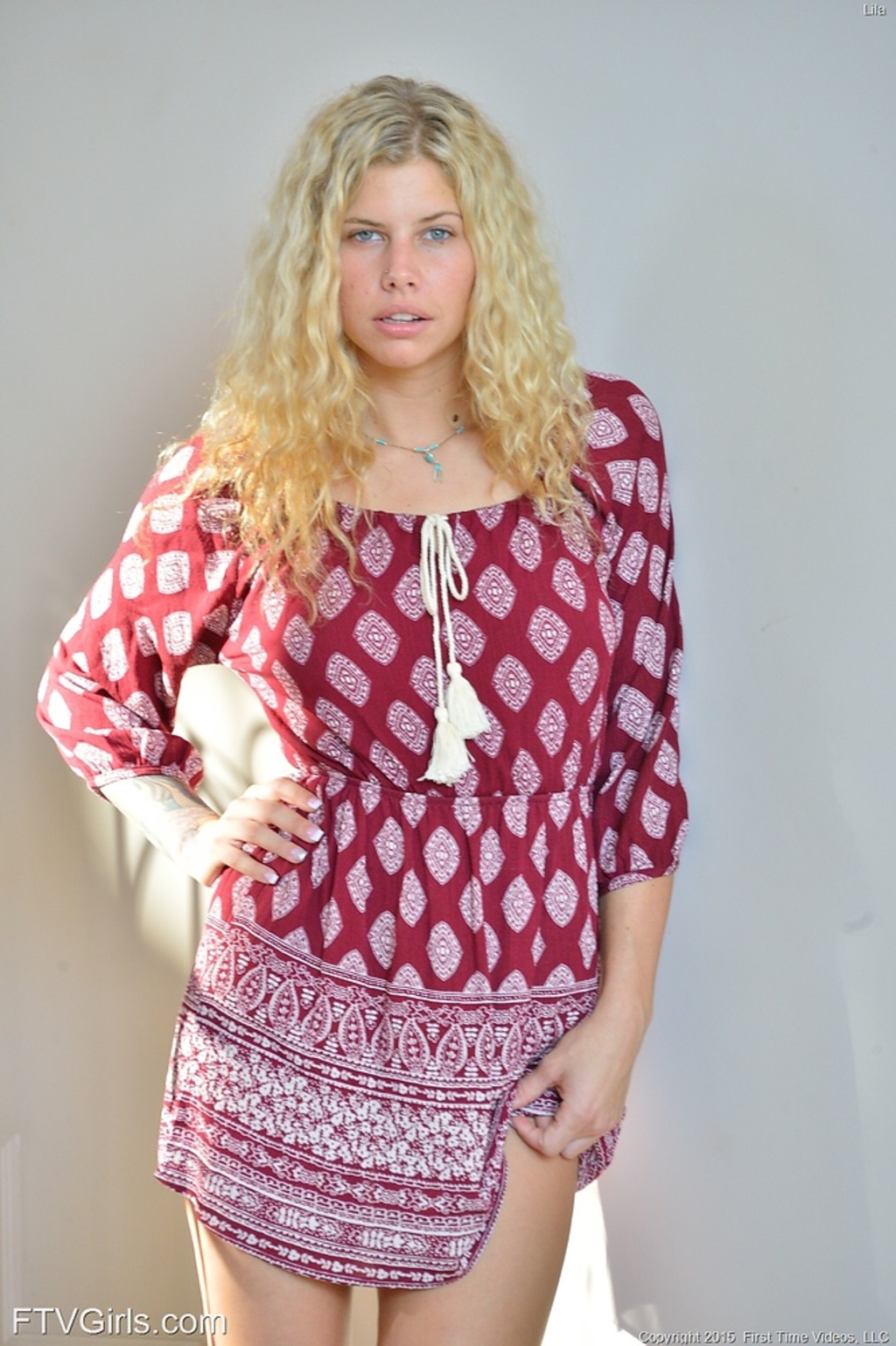 Horny Blonde Teen Girl Lila  00
