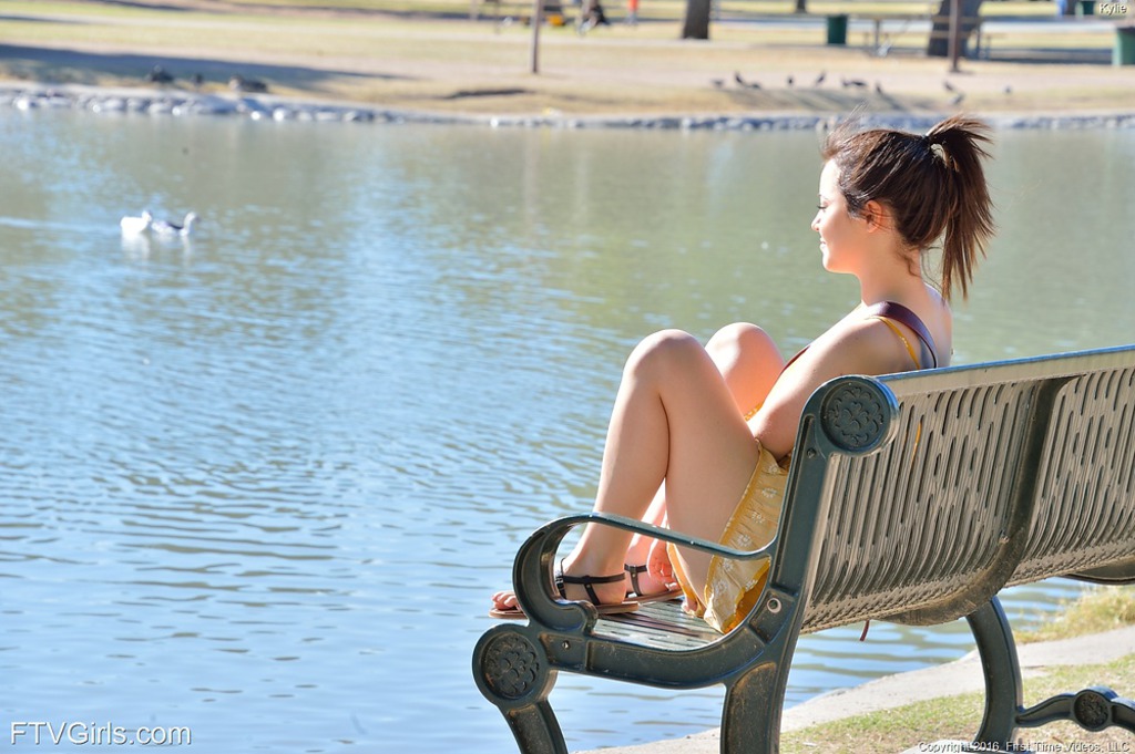 Kylie Upskirt In Public 02