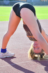 Luna In Flying On The Track