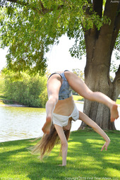 Audrey In Frisky At The Park