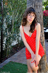 Krystal In Pretty Polka Dots