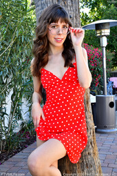 Krystal In Pretty Polka Dots