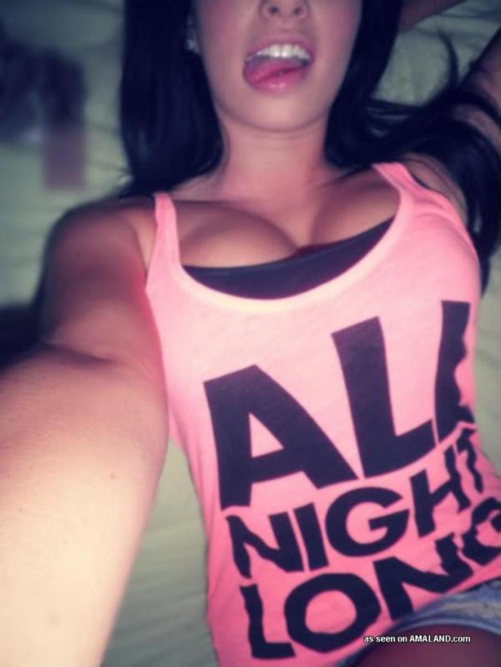 Heavy Chested Gf Posing 11