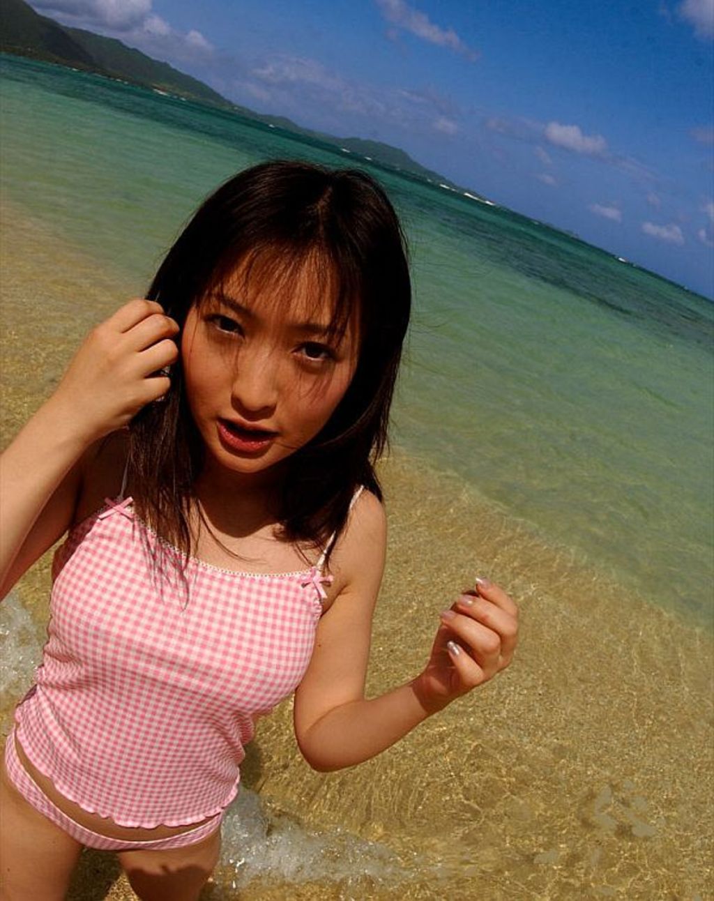 Asian teen posing for us 02
