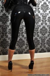 Bailey Simone Black Latex Outfit