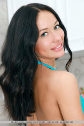 Mila M Gets Nude In The Kitchen