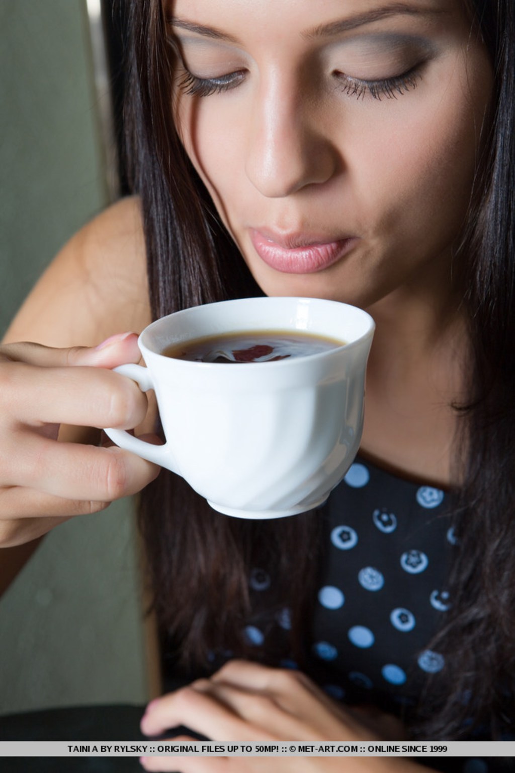 Pussy flashing by a sexy brunette 12