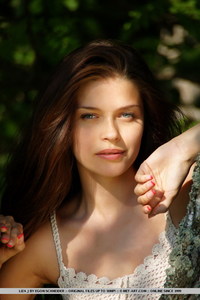 Liza in the woods