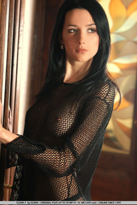 Elena posing for us