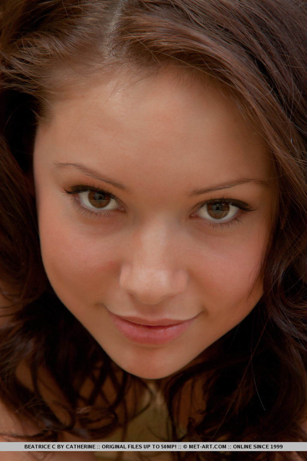 Naked brunette teen 14