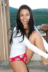 Swet Latina Gigi Has Some Fun With A Toy
