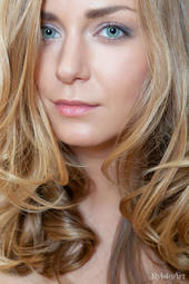 Tempting Blonde Teen Girl Sharon