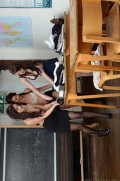 Threesome In School