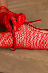 Carolina Guerrero In Crimson Reverie