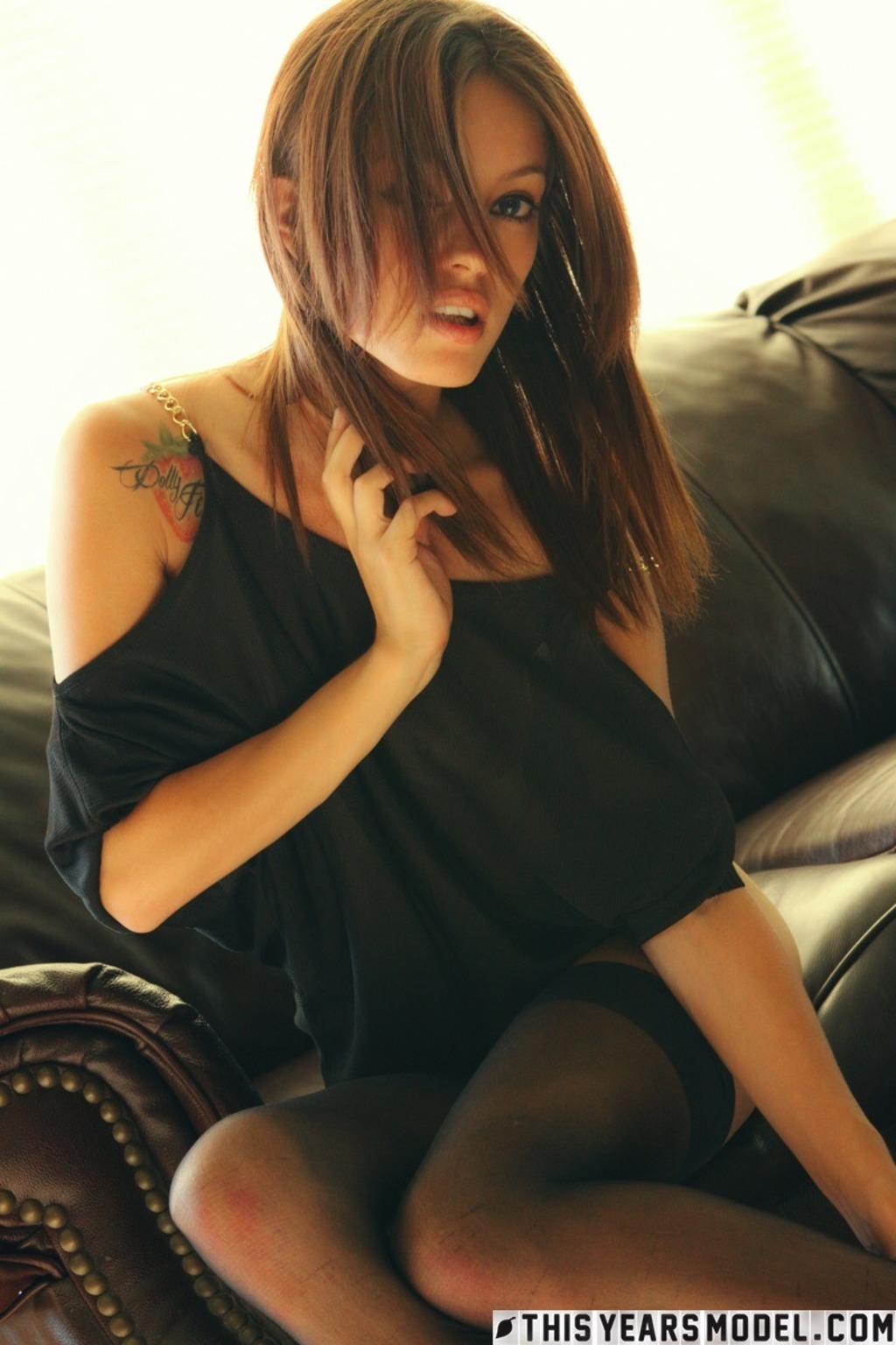 Ashley Doll In Black Stockings 06