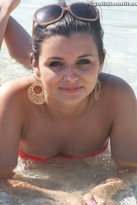 Sexy girls at the beach