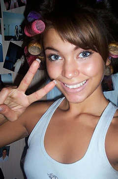 Sexy Blue-eyed Teen Girl 