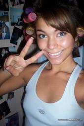 Sexy Blue-eyed Teen Girl 